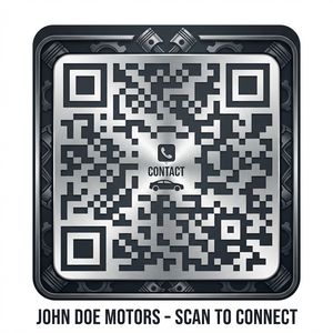 精神小妹商务二维码